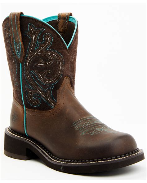 ariat round toe cowboy boots|ariat round toe boots women's.